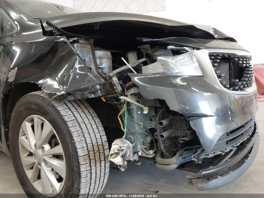 2016 Kia Sedona Lx VIN: KNDMB5C16G6118915 Lot: 43814074