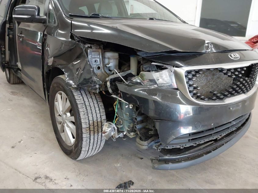 2016 Kia Sedona Lx VIN: KNDMB5C16G6118915 Lot: 43814074