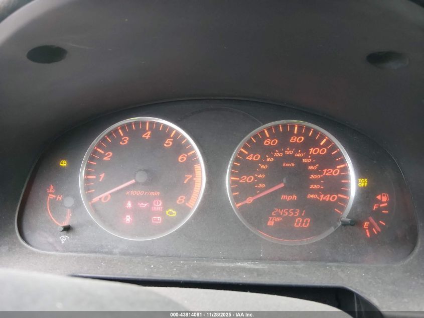 2004 Mazda Mazda6 I VIN: 1YVHP84C945N61298 Lot: 43814081