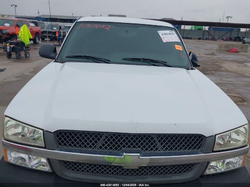 2004 Chevrolet Silverado 1500 Work Truck VIN: 1GCEC19XX4Z120960 Lot: 43814092