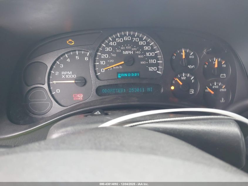 2004 Chevrolet Silverado 1500 Work Truck VIN: 1GCEC19XX4Z120960 Lot: 43814092