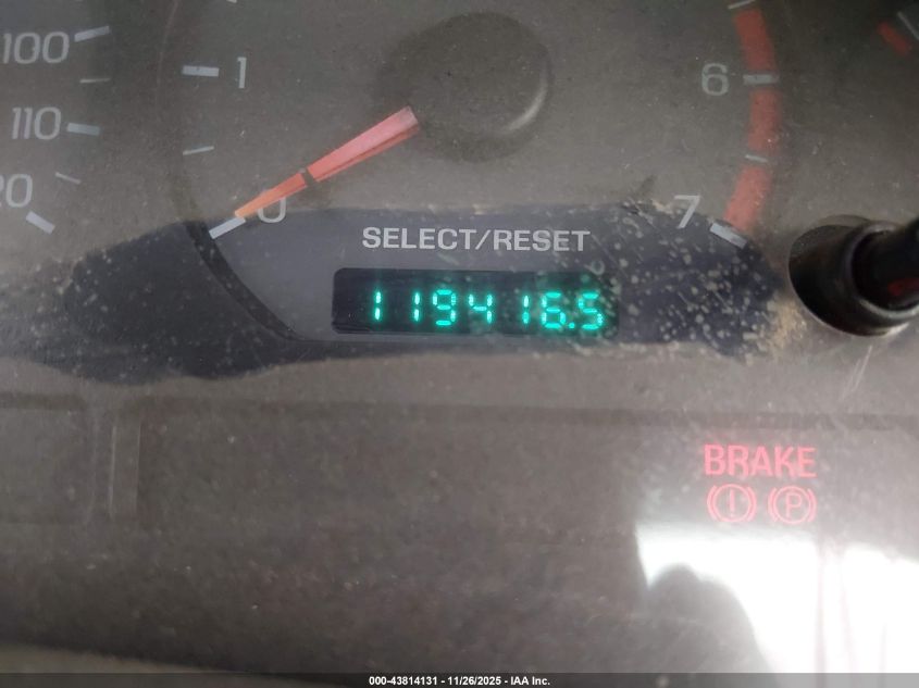 2000 Ford Mustang VIN: 1FAFP4049YF203984 Lot: 43814131