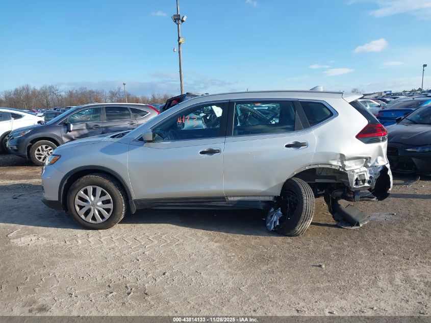 2019 Nissan Rogue S VIN: 5N1AT2MV9KC828297 Lot: 43814133
