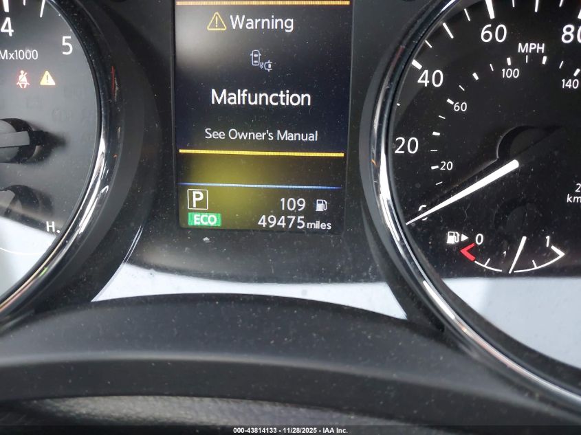 2019 Nissan Rogue S VIN: 5N1AT2MV9KC828297 Lot: 43814133