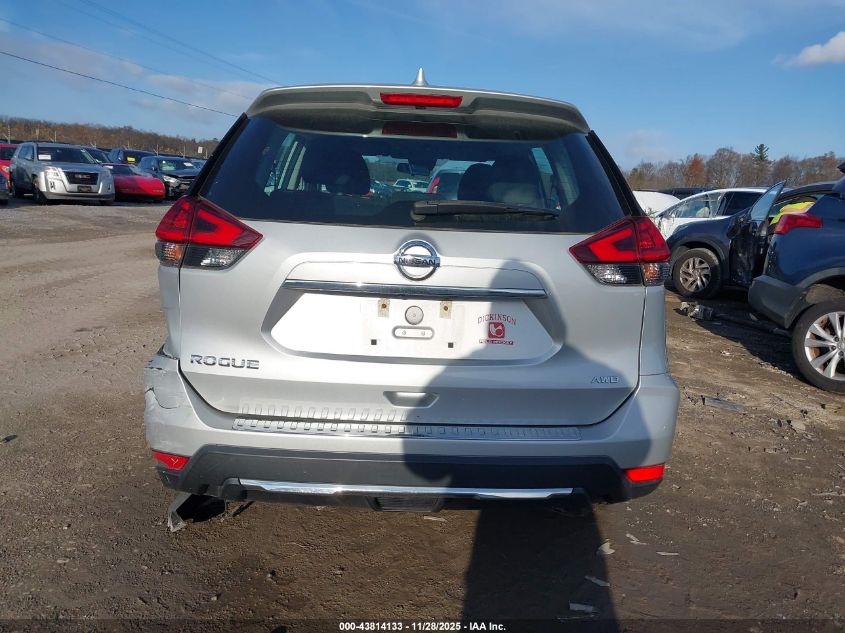 2019 Nissan Rogue S VIN: 5N1AT2MV9KC828297 Lot: 43814133