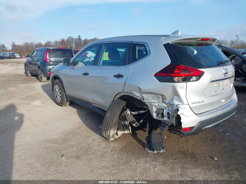 2019 Nissan Rogue S VIN: 5N1AT2MV9KC828297 Lot: 43814133