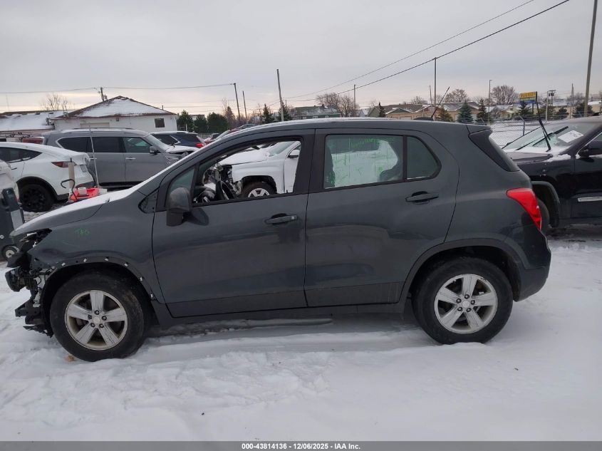 2019 Chevrolet Trax Ls VIN: 3GNCJKSB2KL362946 Lot: 43814136