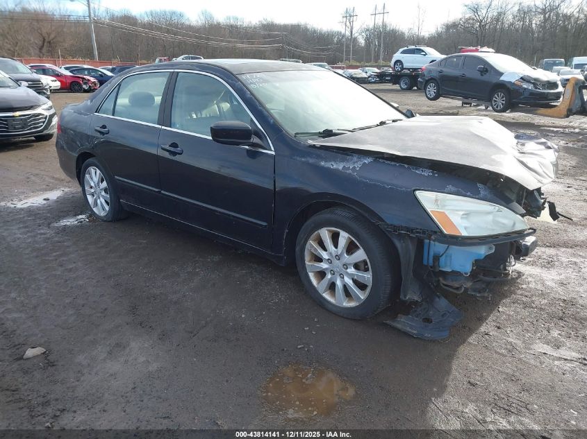 2006 Honda Accord 3.0 Ex VIN: 1HGCM66556A075031 Lot: 43814141