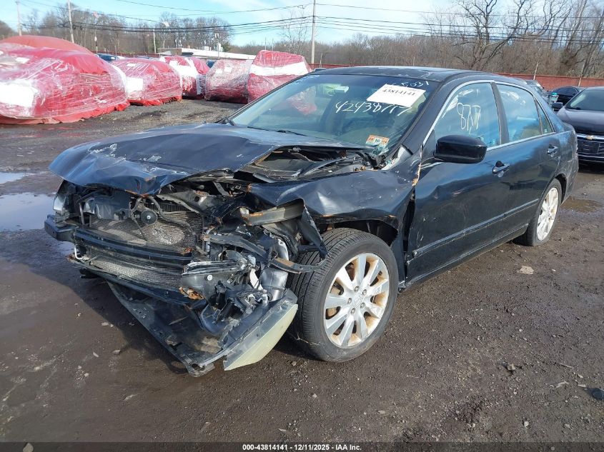 2006 Honda Accord 3.0 Ex VIN: 1HGCM66556A075031 Lot: 43814141