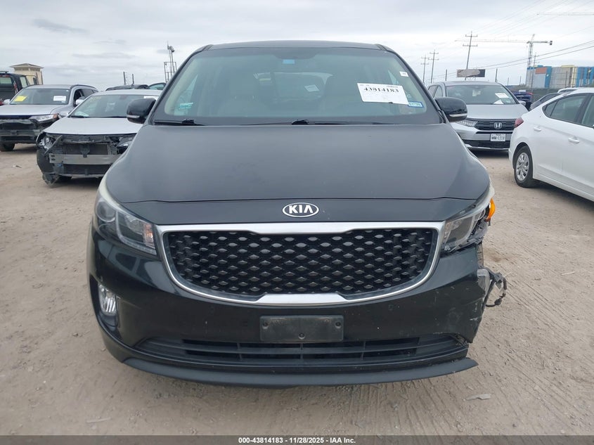 2018 Kia Sedona Sx VIN: KNDMC5C11J6389921 Lot: 43814183