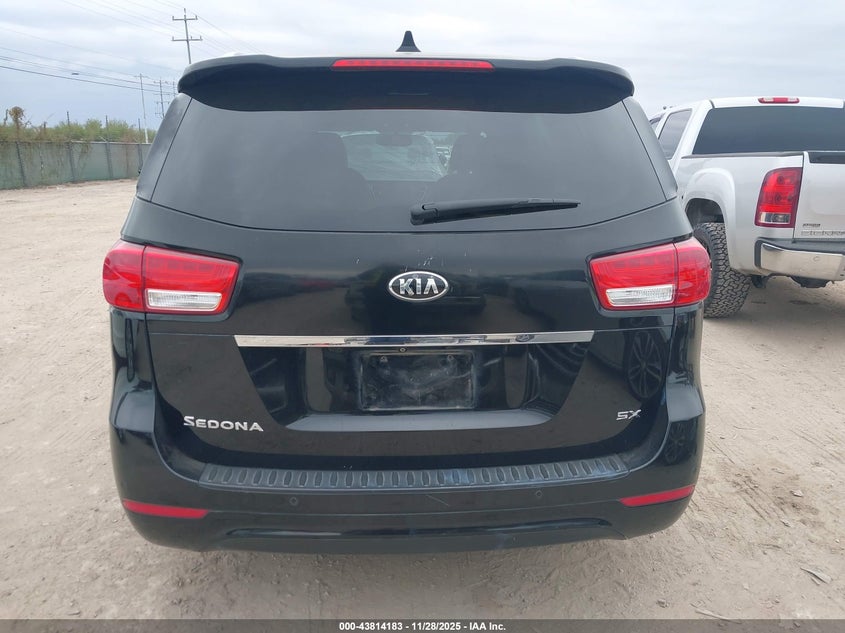 2018 Kia Sedona Sx VIN: KNDMC5C11J6389921 Lot: 43814183