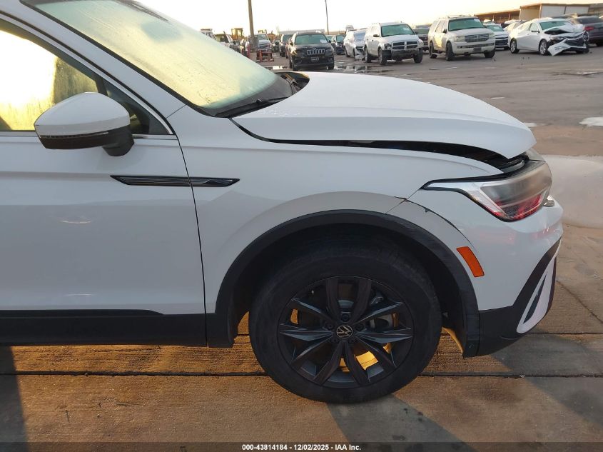 2022 Volkswagen Tiguan 2.0T Se VIN: 3VV3B7AX3NM085207 Lot: 43814184