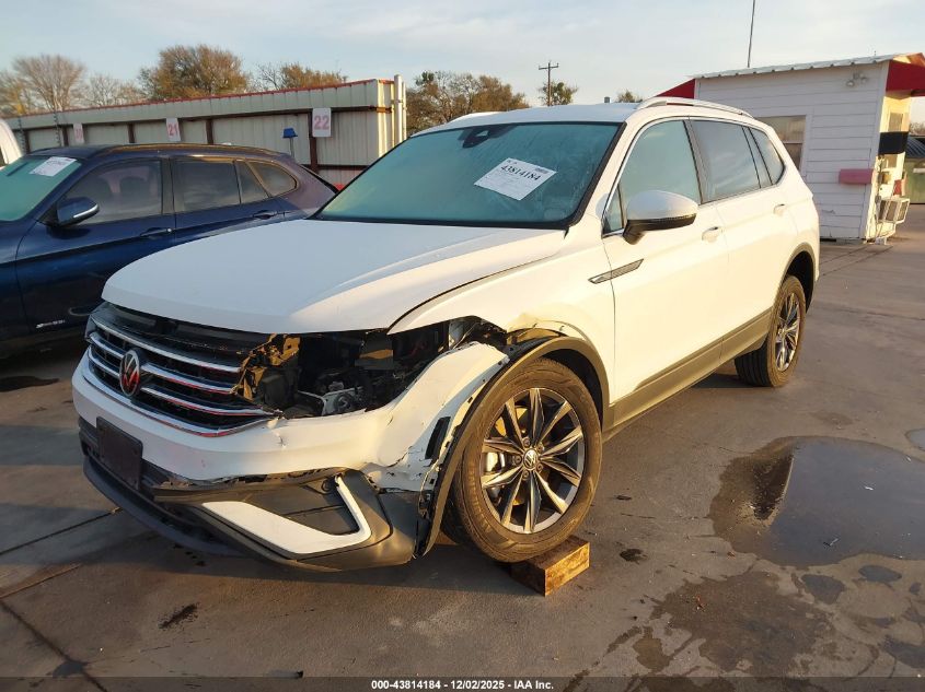 2022 Volkswagen Tiguan 2.0T Se VIN: 3VV3B7AX3NM085207 Lot: 43814184