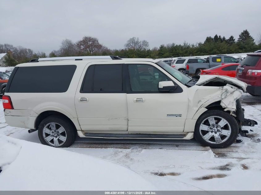 2008 Ford Expedition El Limited VIN: 1FMFK20558LA44805 Lot: 43814199