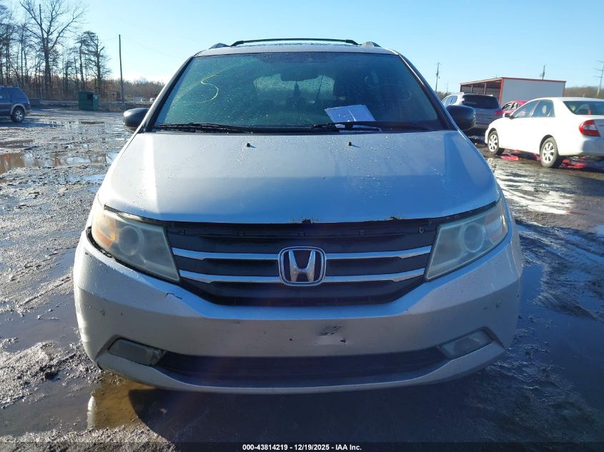 2013 Honda Odyssey Touring/Touring Elite VIN: 5FNRL5H98DB022625 Lot: 43814219