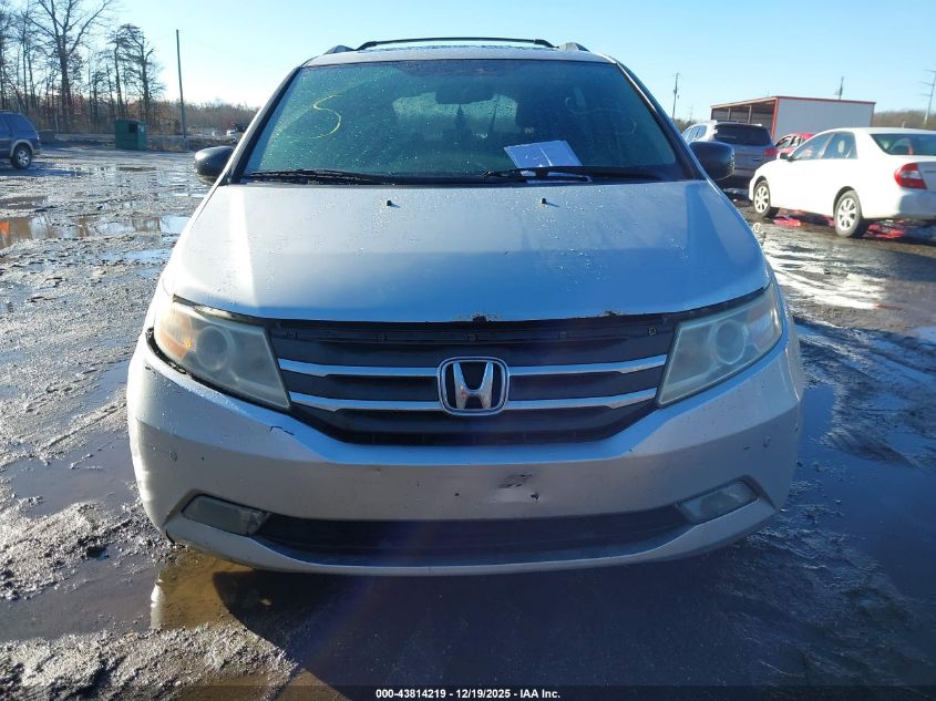 2013 Honda Odyssey Touring/Touring Elite VIN: 5FNRL5H98DB022625 Lot: 43814219