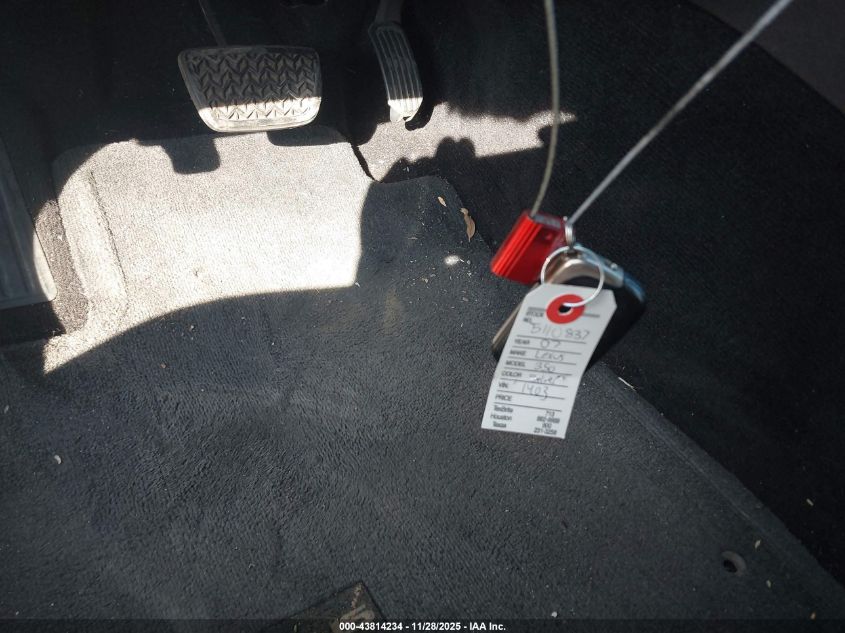 2007 Lexus Es 350 VIN: JTHBJ46G172031403 Lot: 43814234