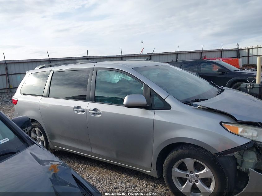 2015 Toyota Sienna Le 8 Passenger VIN: 5TDKK3DC3FS584540 Lot: 43814245