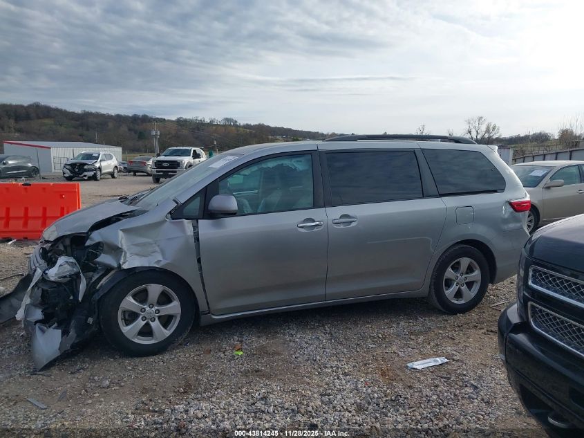 2015 Toyota Sienna Le 8 Passenger VIN: 5TDKK3DC3FS584540 Lot: 43814245