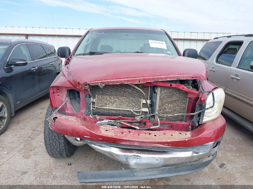 2007 Dodge Ram 1500 Slt VIN: 1D7HA18P77S220182 Lot: 43814248