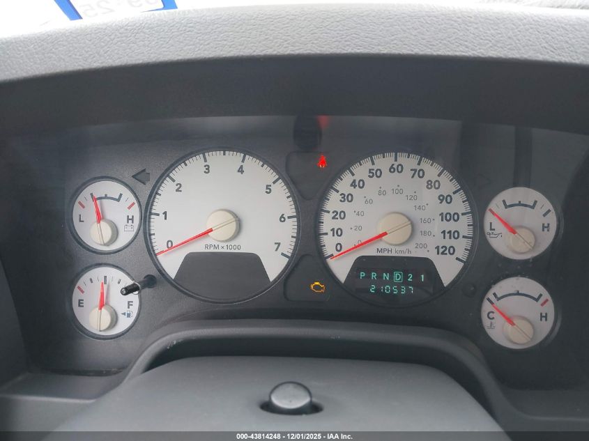 2007 Dodge Ram 1500 Slt VIN: 1D7HA18P77S220182 Lot: 43814248