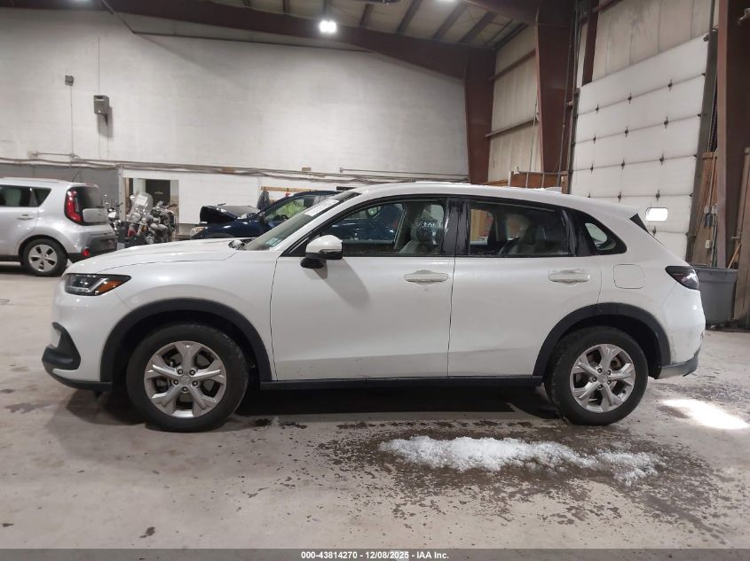 2024 Honda Hr-V Awd Lx VIN: 3CZRZ2H38RM772807 Lot: 43814270