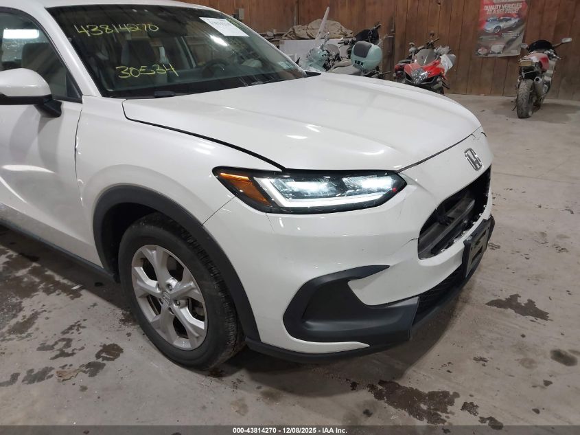 2024 Honda Hr-V Awd Lx VIN: 3CZRZ2H38RM772807 Lot: 43814270