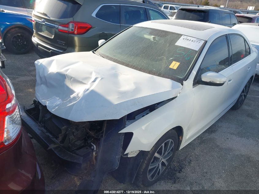 2017 Volkswagen Jetta 1.4T Se VIN: 3VWDB7AJ1HM353784 Lot: 43814277