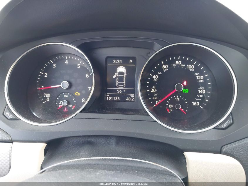 2017 Volkswagen Jetta 1.4T Se VIN: 3VWDB7AJ1HM353784 Lot: 43814277