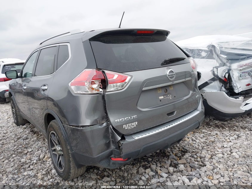 KNMAT2MV2GP647160 2016 NISSAN ROGUE photo no. 3