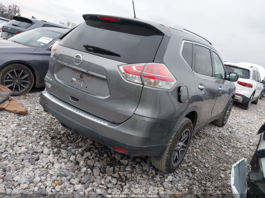 KNMAT2MV2GP647160 2016 NISSAN ROGUE photo no. 4