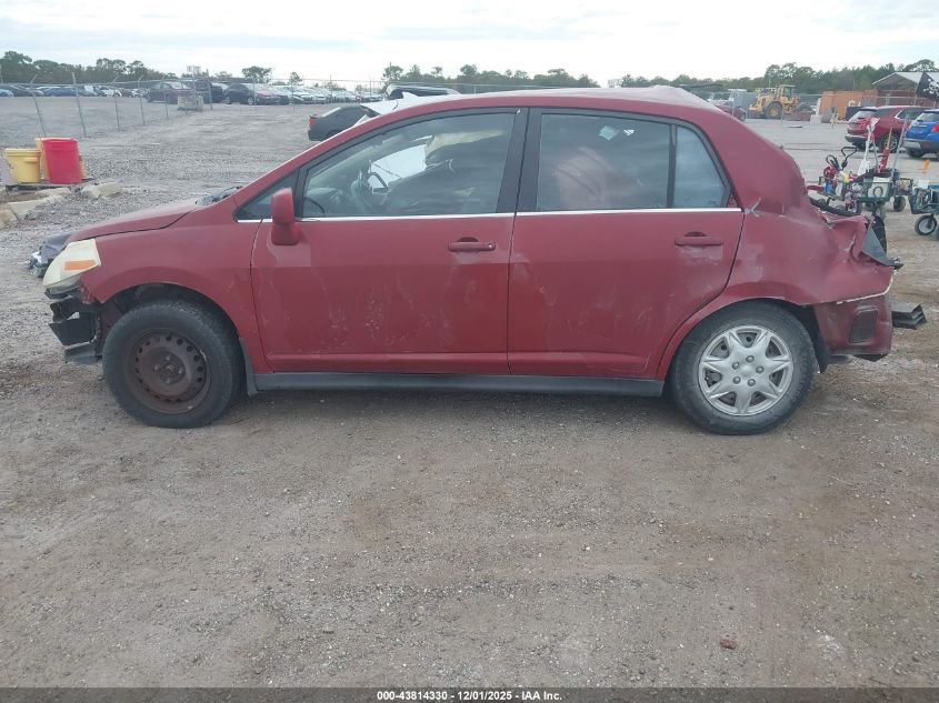 2008 Nissan Versa 1.8S VIN: 3N1BC11E18L387059 Lot: 43814330