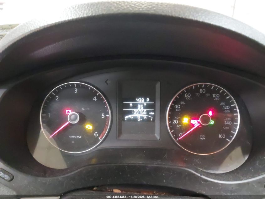 2012 Volkswagen Jetta 2.0L Tdi VIN: 3VWLL7AJ5CM380746 Lot: 43814355