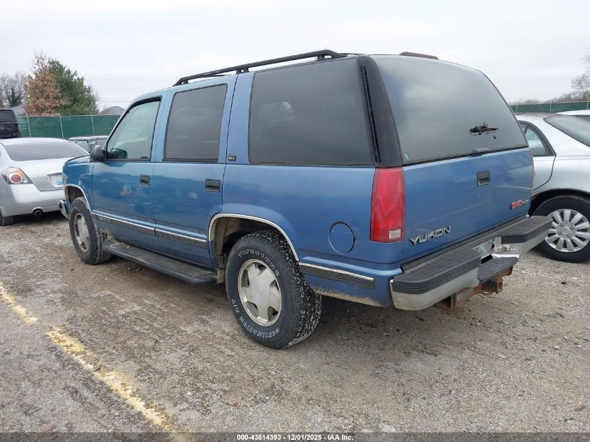 1GKEK13K3SJ754126 1995 GMC YUKON photo no. 3