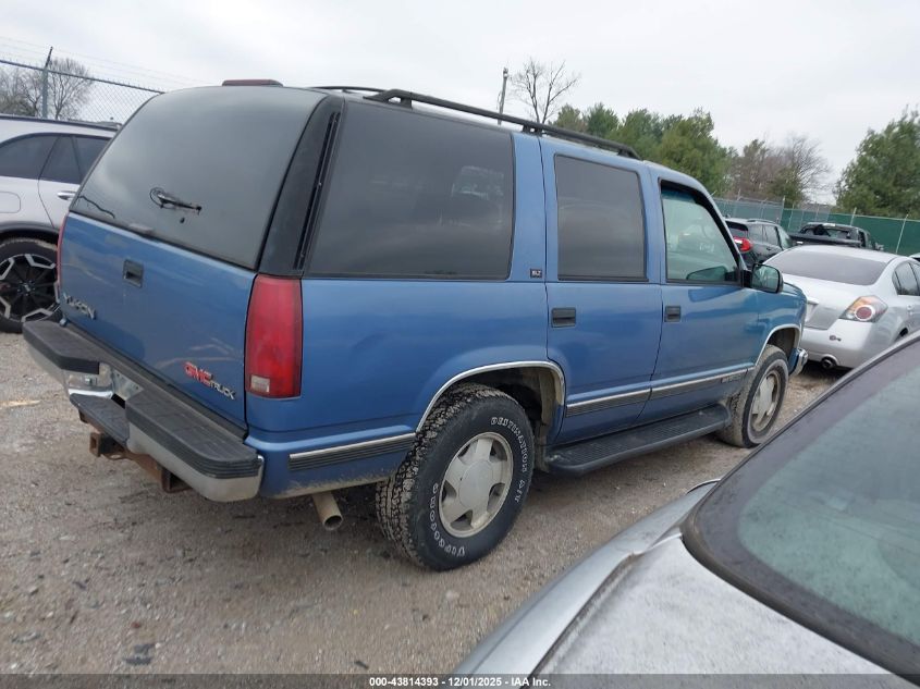 1GKEK13K3SJ754126 1995 GMC YUKON photo no. 4