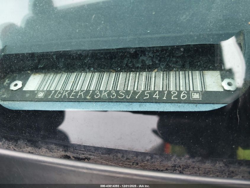 1GKEK13K3SJ754126 1995 GMC YUKON photo no. 9