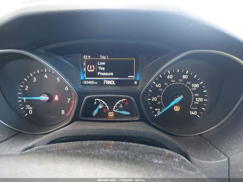 2018 Ford Focus Se VIN: 1FADP3K2XJL295224 Lot: 43814402