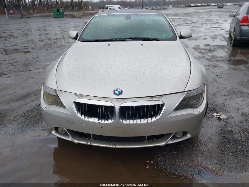 2005 BMW 645Ci VIN: WBAEK73445B324732 Lot: 43814418