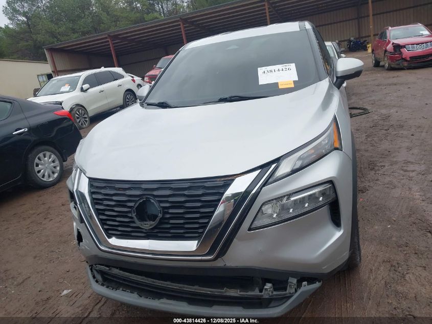 2021 Nissan Rogue Sv Fwd VIN: 5N1AT3BA2MC749904 Lot: 43814426