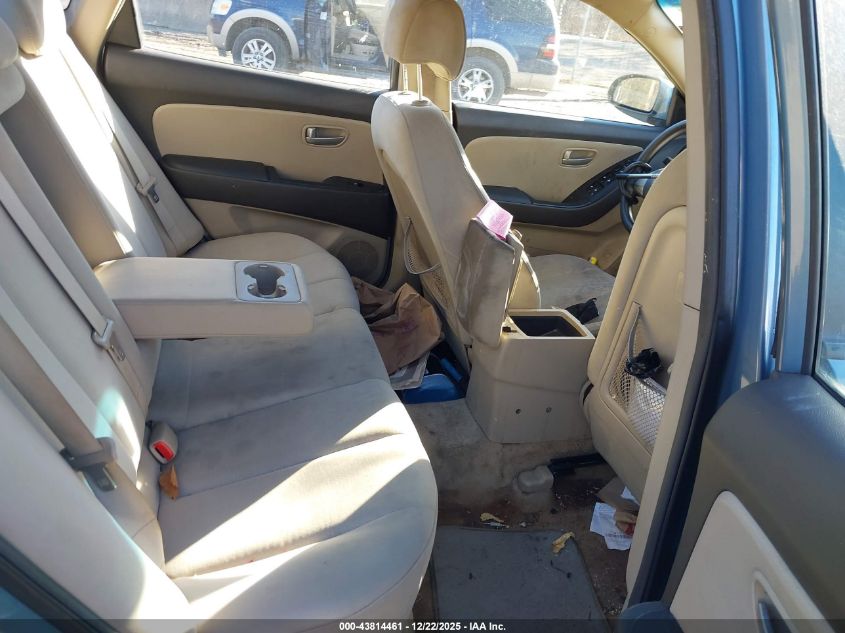 2007 Hyundai Elantra Gls/Limited/Se VIN: KMHDU46D57U257015 Lot: 43814461