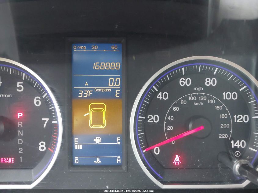 2010 Honda Cr-V Ex-L VIN: 5J6RE3H7XAL012324 Lot: 43814462