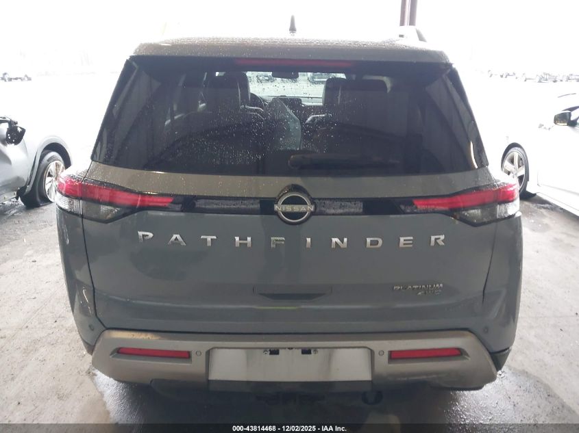 2022 Nissan Pathfinder Platinum 4Wd VIN: 5N1DR3DK1NC272269 Lot: 43814468