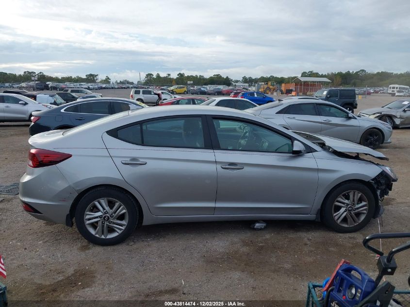 2020 Hyundai Elantra Sel VIN: 5NPD84LF7LH595115 Lot: 43814474