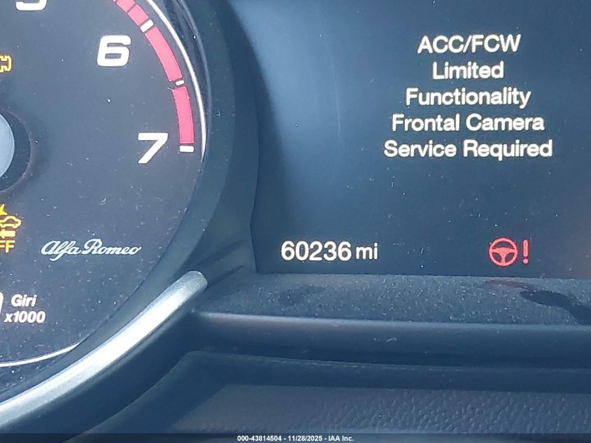 2022 Alfa Romeo Giulia Veloce Awd VIN: ZARFANBN5N7664442 Lot: 43814504