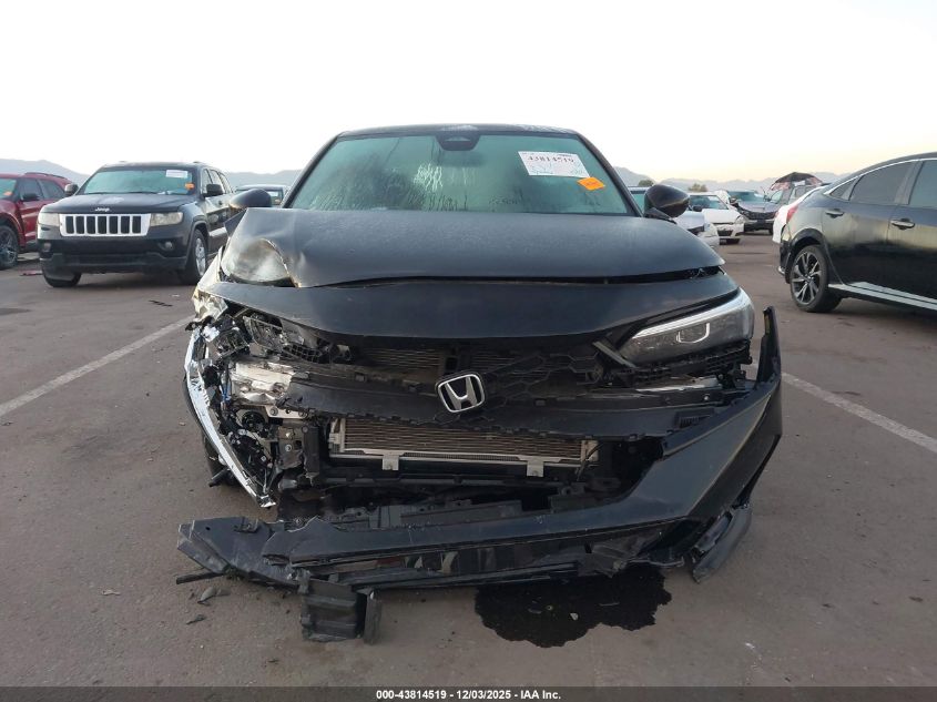 2026 Honda Civic Lx VIN: 2HGFE2F29TH521218 Lot: 43814519
