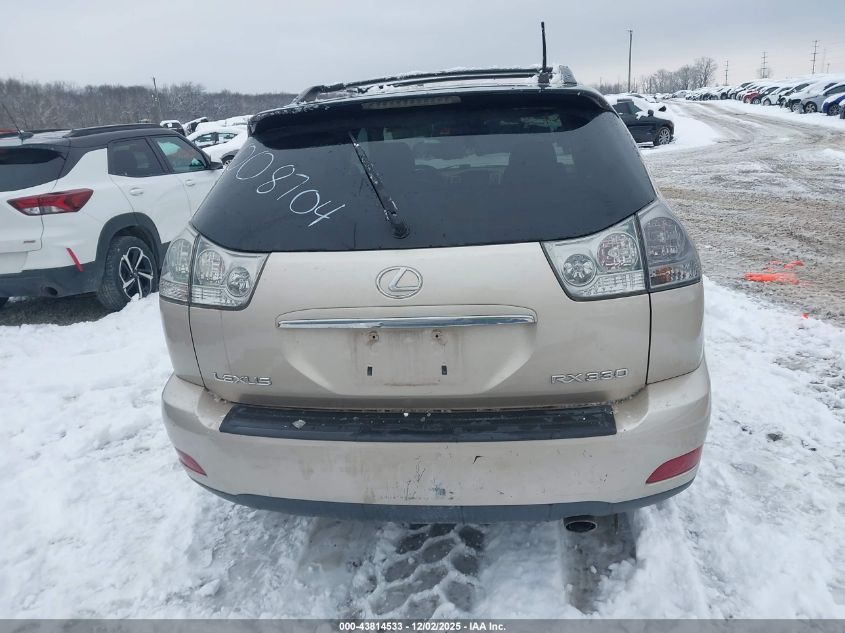 2004 Lexus Rx 330 VIN: 2T2GA31U04C008704 Lot: 43814533