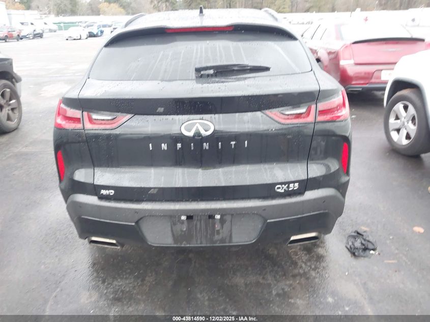 2022 Infiniti Qx55 Essential Awd VIN: 3PCAJ5K37NF105732 Lot: 43814590