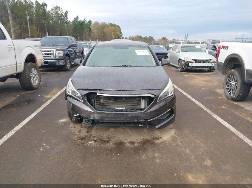 2017 Hyundai Sonata Se VIN: 5NPE24AF7HH505008 Lot: 43814595