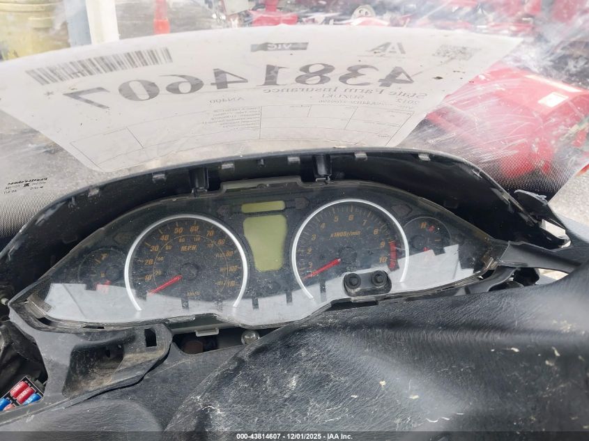 2012 Suzuki An400 A VIN: JS1CK44B2C2100596 Lot: 43814607