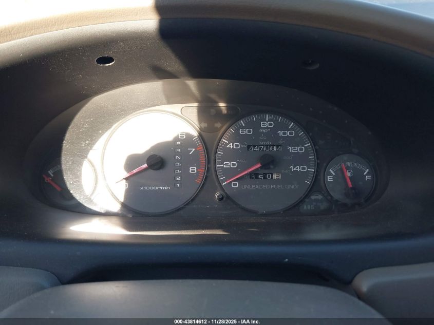 1997 Acura Integra Ls VIN: JH4DC4451VS006440 Lot: 43814612